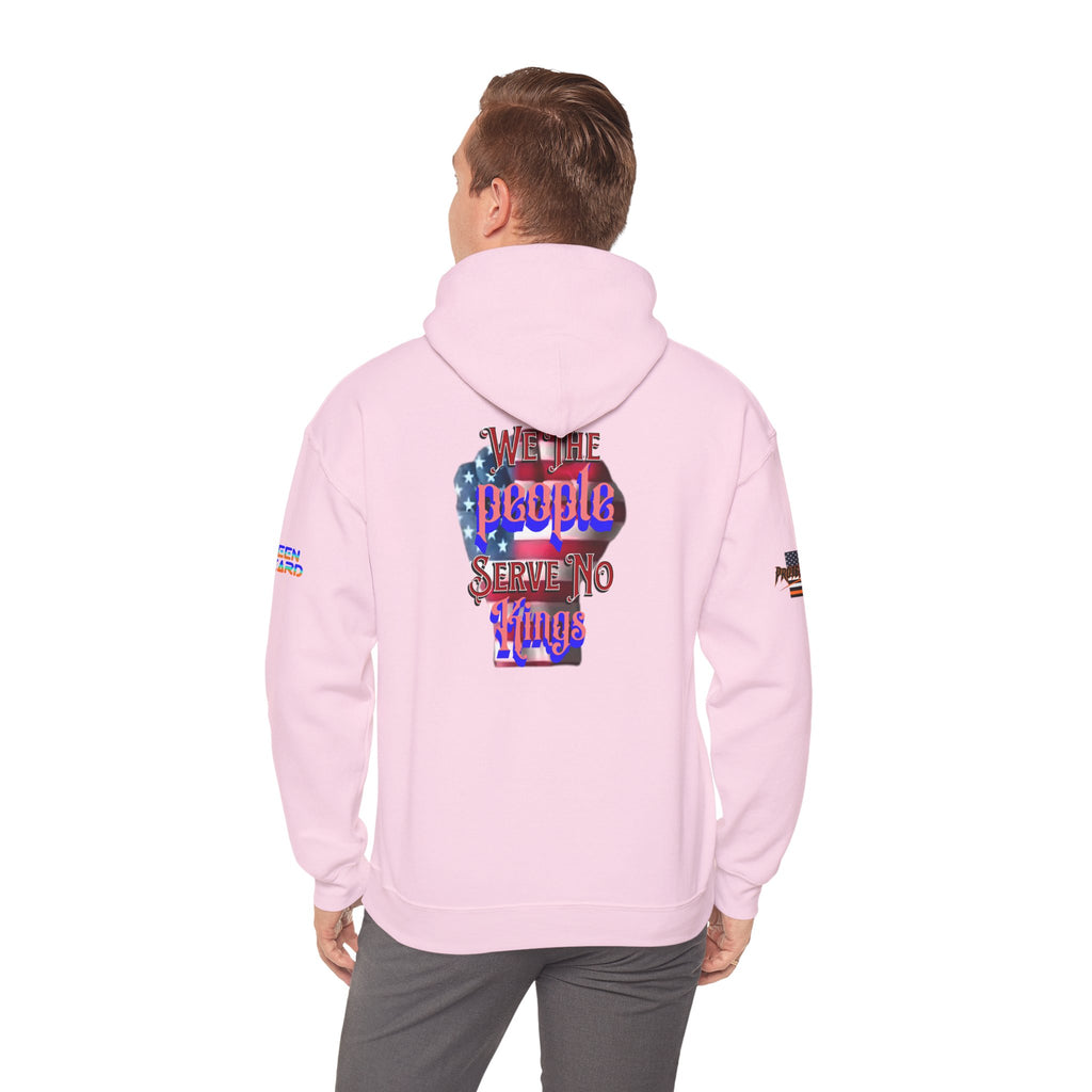 We The People Serve No Kings Unisex Heavy Blend Gildan Hoodie
