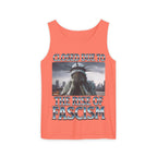 Closed Due to the Rise of Fascism Unisex Cotton Tank Top