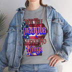 We The People Serve No Kings Unisex Heavy Cotton Gildan Tee