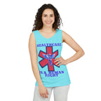 Healthcare is a Human Right Unisex Cotton Tank Top