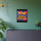 Now That's What I Call A Distraction 16"X20" Aluminum Metal Protest Sign