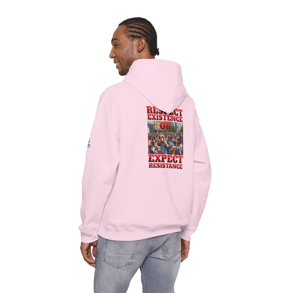 Respect Existence or Expect Resistance Unisex Heavy Blend Gildan Hoodie