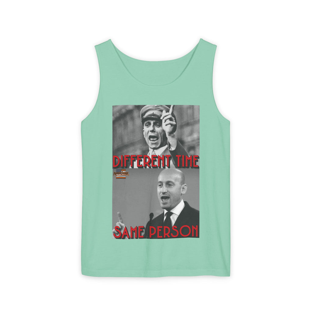 Different Time, Same Person Unisex Cotton Tank Top