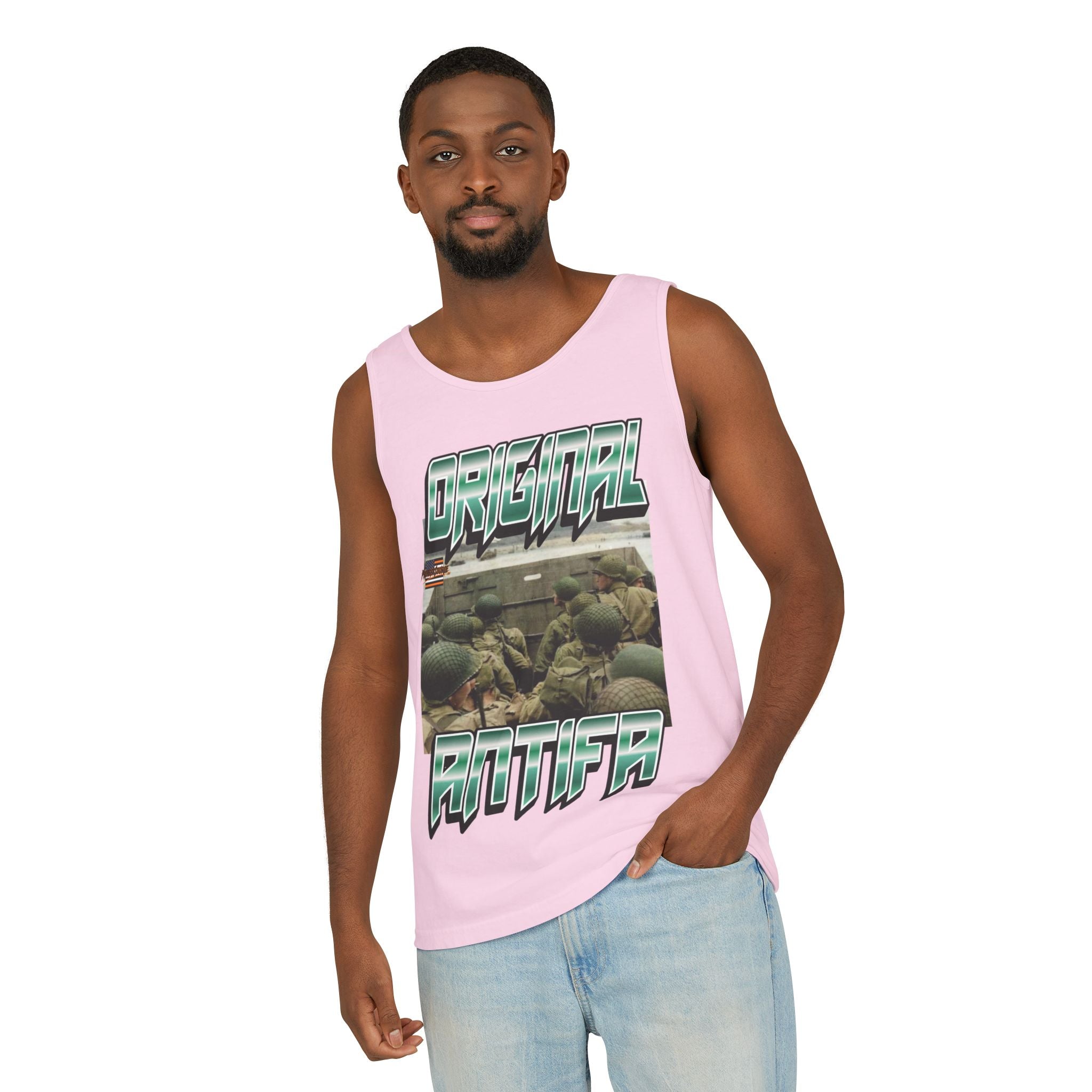 Original Antifa Unisex Cotton Tank Top