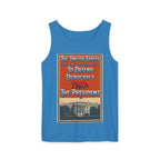 Defending Democracy Unisex Cotton Tank Top