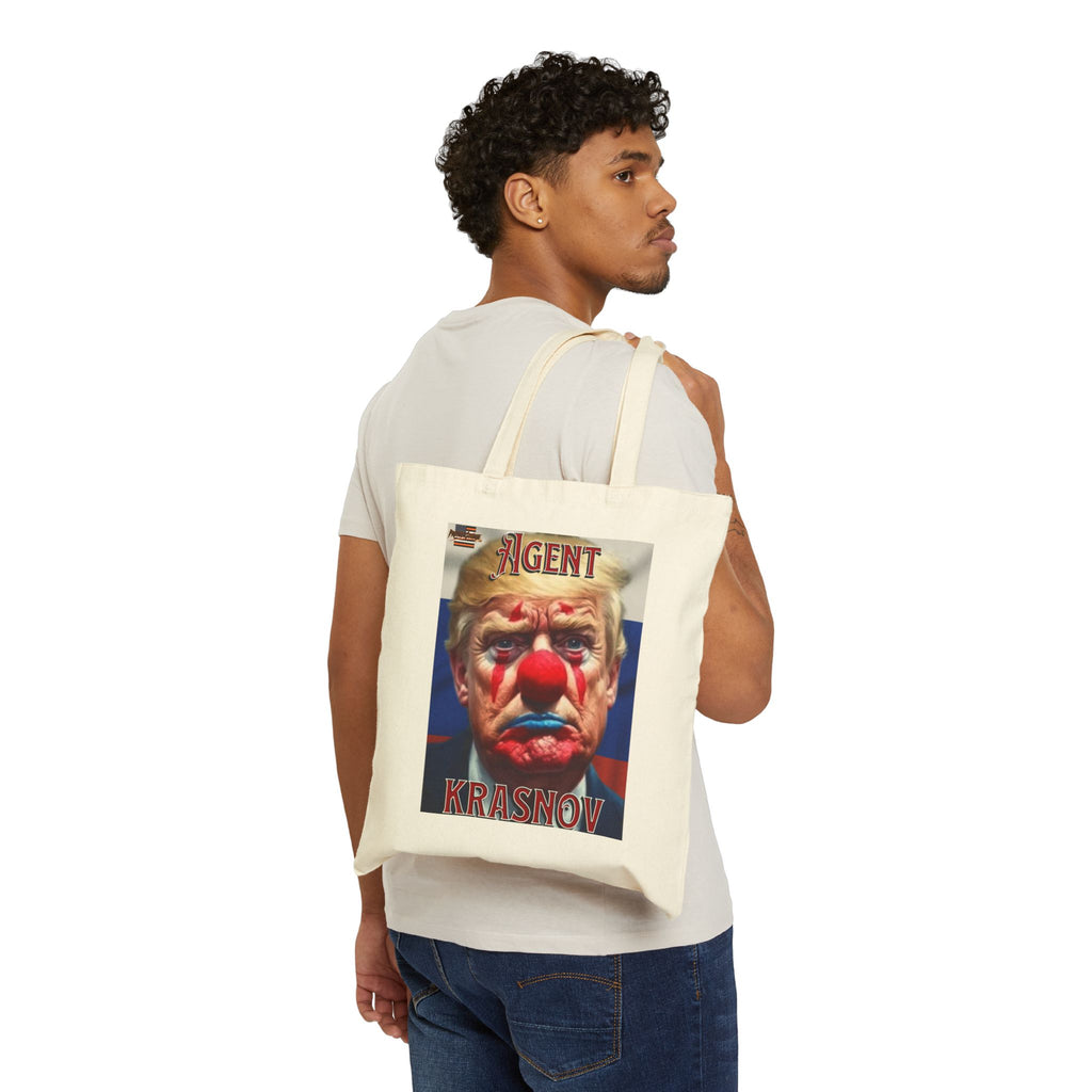 Agent Krasnov Cotton Canvas Tote Bag