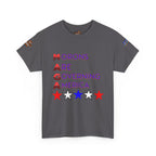 Morons Are Governing America Unisex Heavy Cotton Gildan Tee, Casual Wear, Gift for Activists, Comfortable Protest Wear