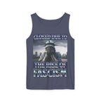Closed Due to the Rise of Fascism Unisex Cotton Tank Top