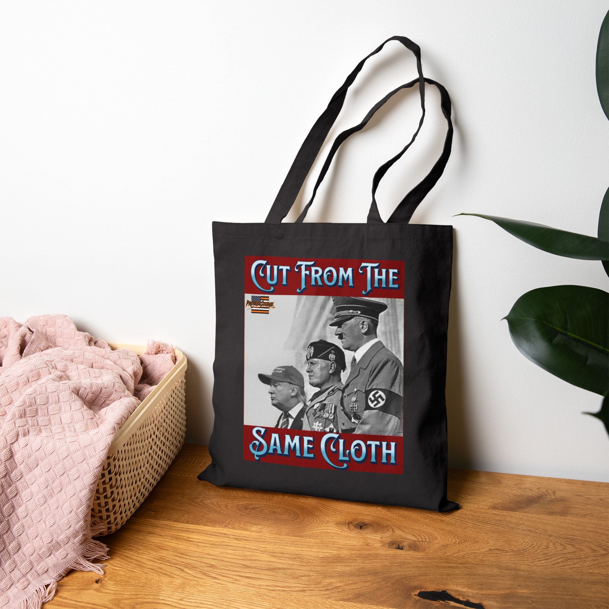 Cut From The Same Cloth Cotton Canvas Tote Bag
