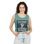 The Power of the People Unisex Cotton Tank Top