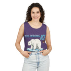 The Wrong ICE is Disappearing Unisex Cotton Tank Top