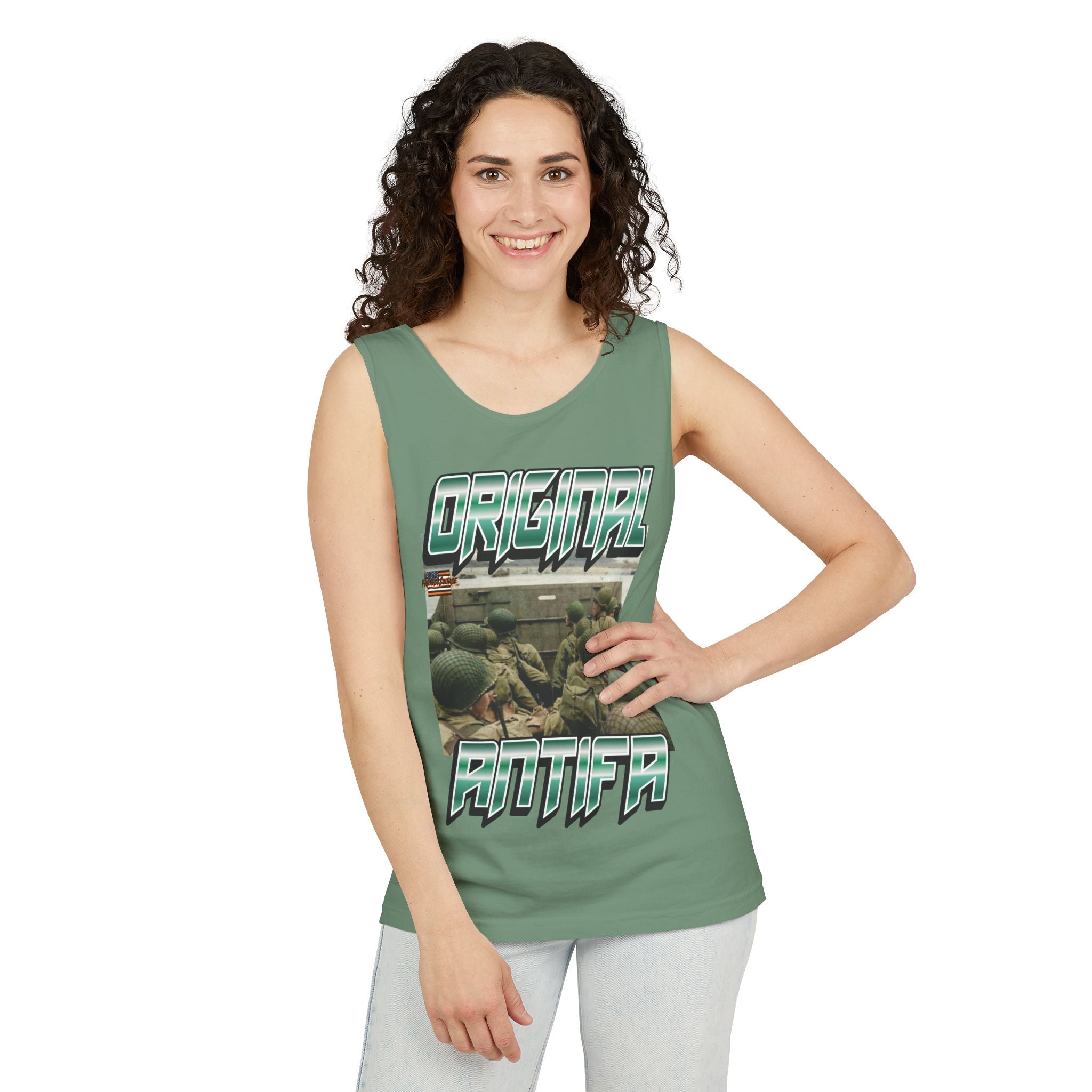 Original Antifa Unisex Cotton Tank Top