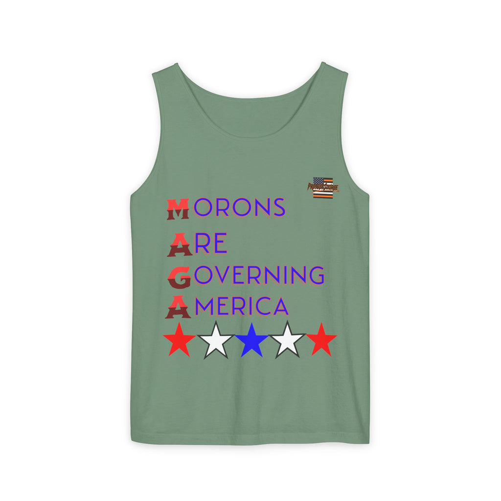 Morons Are Governing America Unisex Cotton Tank Top
