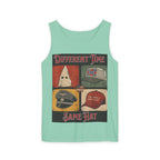 Different Time, Same Hat Unisex Cotton Tank Top