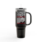 Different Time, Same Person Insulated 40 oz. Travel Mug
