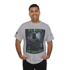 Real Police Don't Wear Masks Unisex Heavy Cotton Gildan Tee, Casual Wear, Gift for Activists, Comfortable Protest Wear