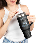 I Like My ICE Crushed Insulated  40 oz. Travel Mug, Perfect for Activists, Protests, Commuters, Gifts, and Daily Use