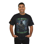 Real Police Don't Wear Masks Unisex Heavy Cotton Gildan Tee, Casual Wear, Gift for Activists, Comfortable Protest Wear