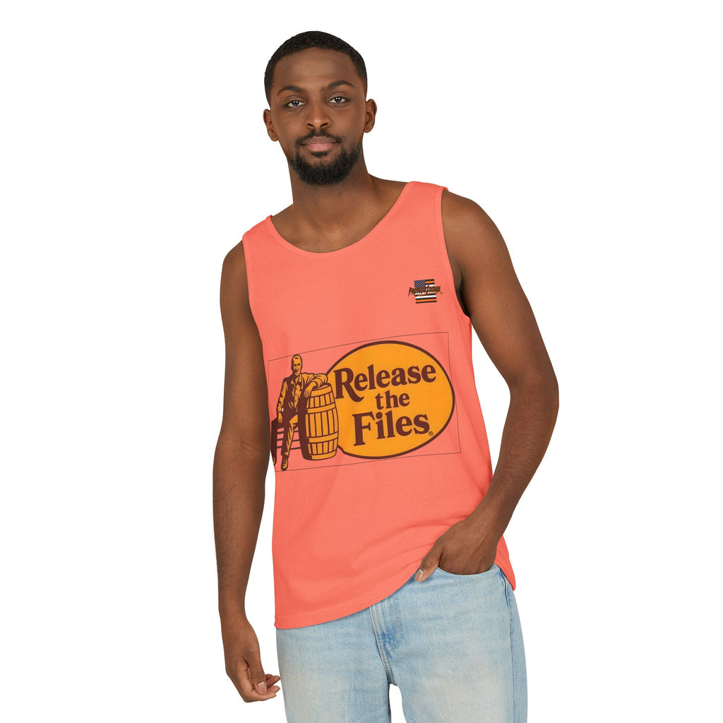 Release the Files Unisex Cotton Tank Top