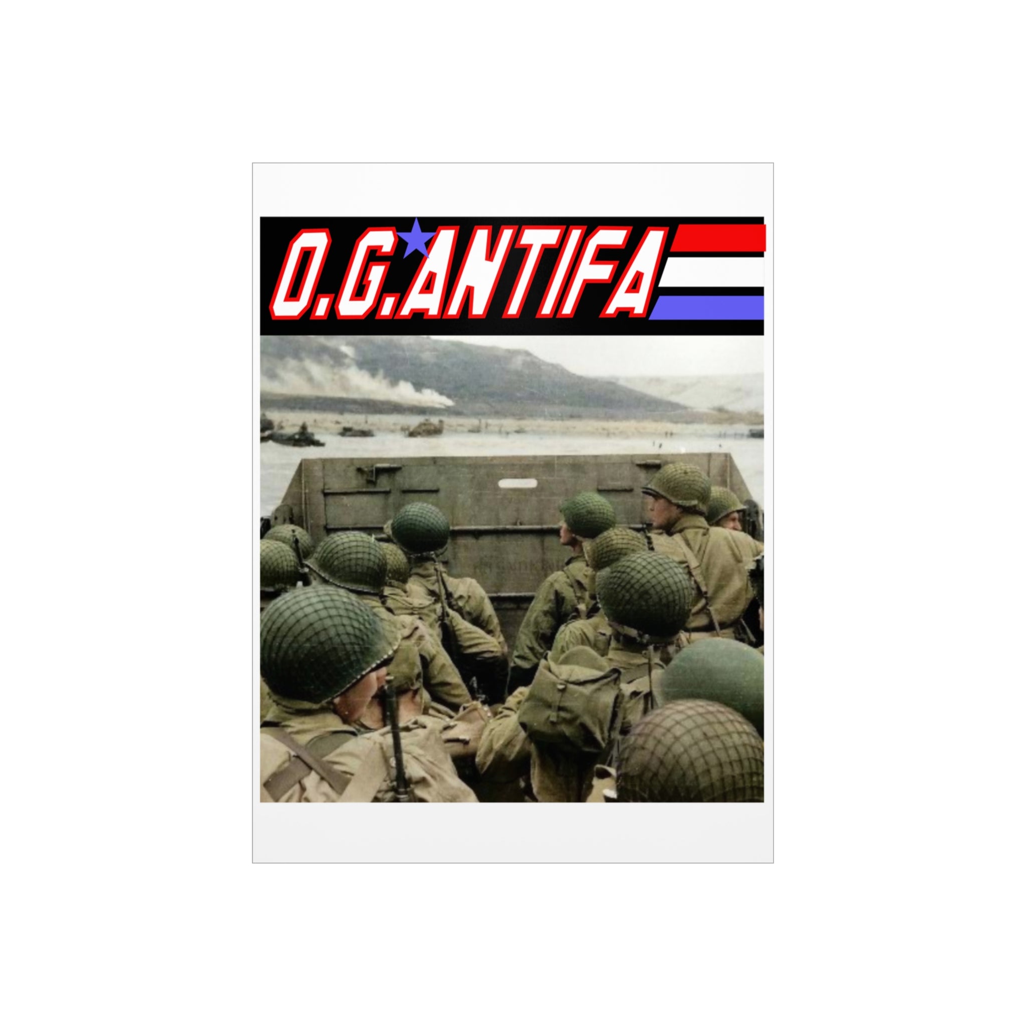 Original Antifa 18" X 24" Durable Foam Board Protest Sign