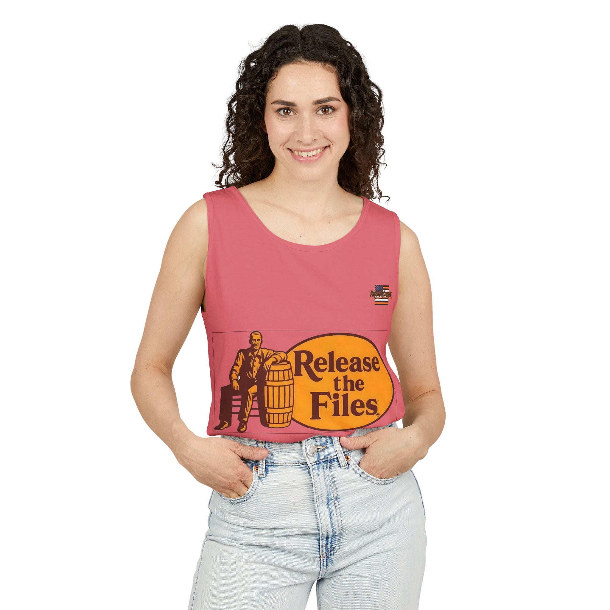 Release the Files Unisex Cotton Tank Top