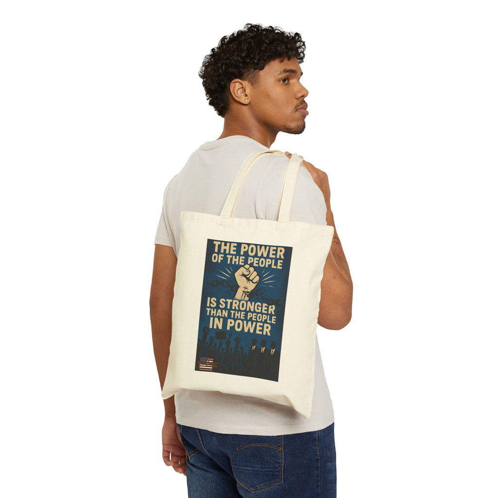 The Power of the People Cotton Canvas Tote Bag