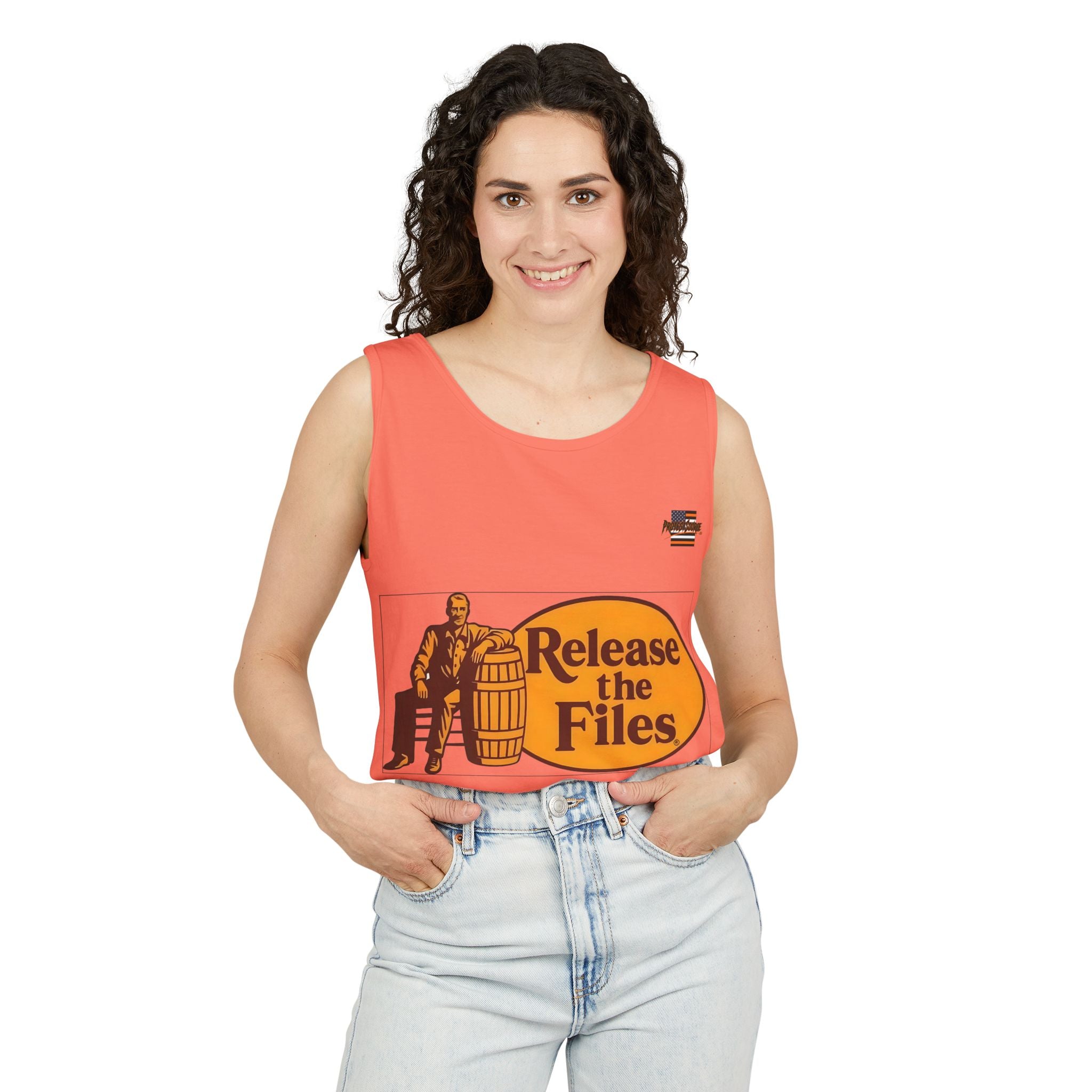 Release the Files Unisex Cotton Tank Top