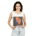 Trump and Epstein Coldplay Cam Unisex Cotton Tank Top