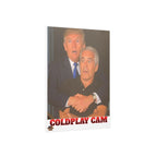 Trump and Epstein Coldplay Cam 18" X 24" Durable Foam Board Protest Sign