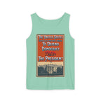 Defending Democracy Unisex Cotton Tank Top