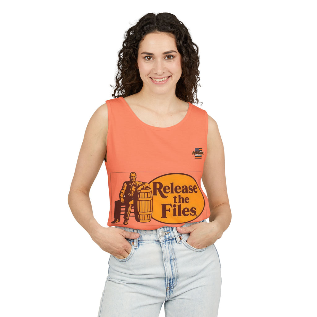 Release the Files Unisex Cotton Tank Top