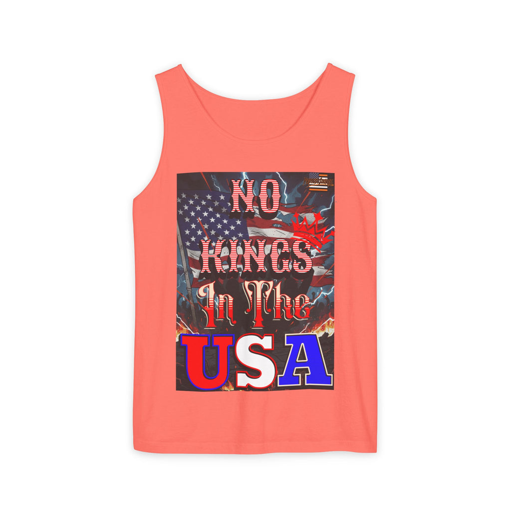 No Kings In The USA Unisex Cotton Tank Top