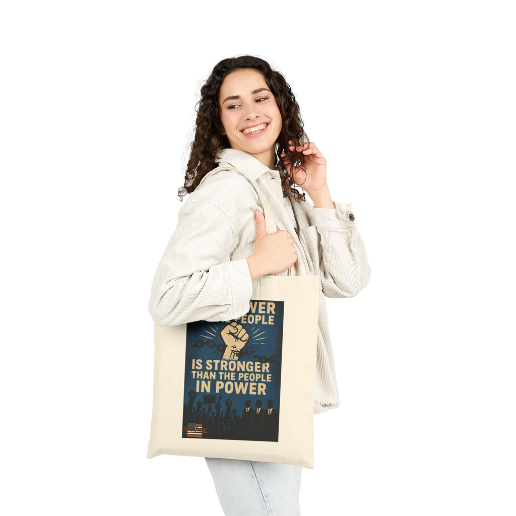 The Power of the People Cotton Canvas Tote Bag