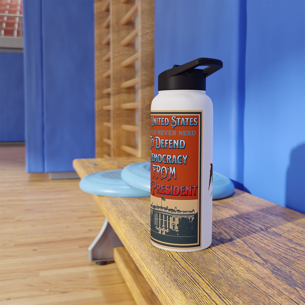 Defending Democracy Insulated 32 oz. Water Bottle