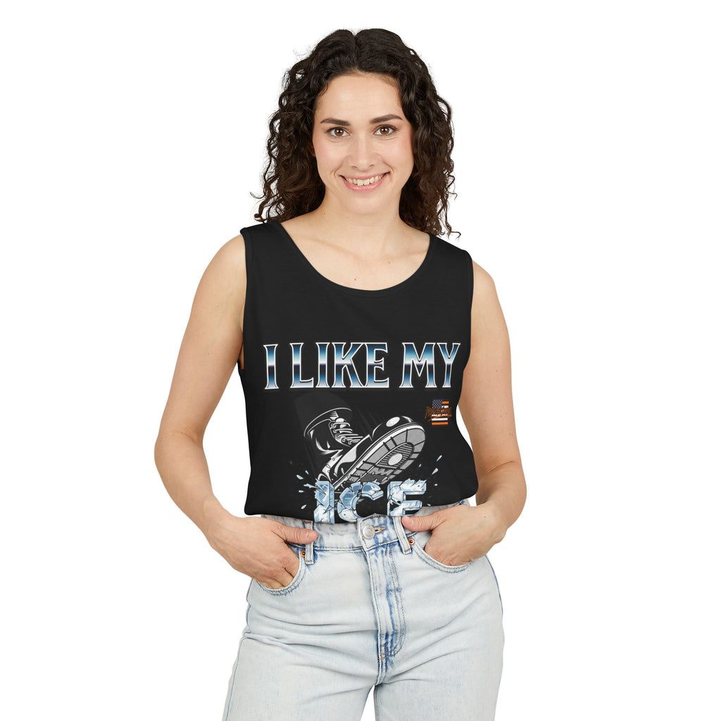 I Like My ICE Crushed Unisex Cotton Tank Top