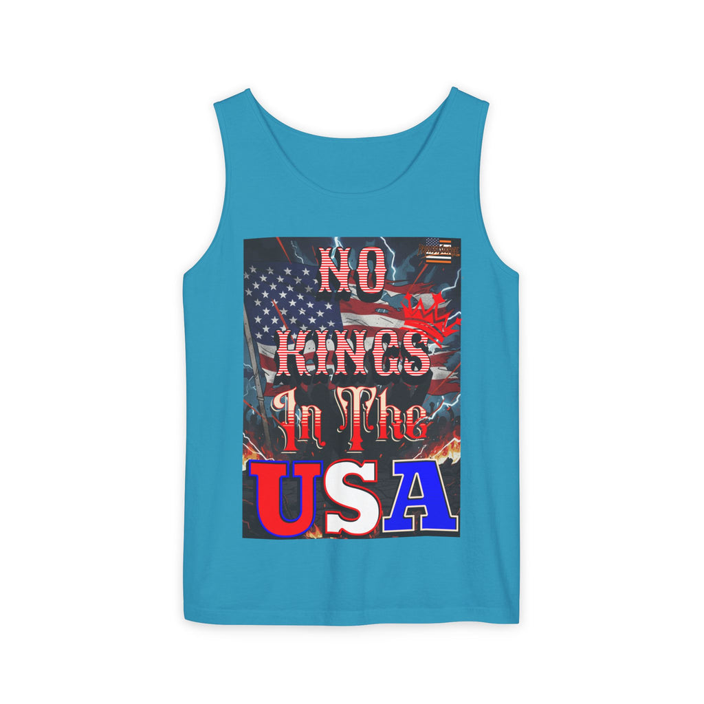 No Kings In The USA Unisex Cotton Tank Top