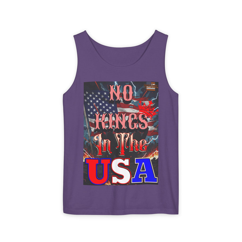 No Kings In The USA Unisex Cotton Tank Top