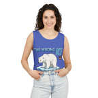 The Wrong ICE is Disappearing Unisex Cotton Tank Top