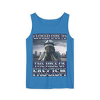 Closed Due to the Rise of Fascism Unisex Cotton Tank Top