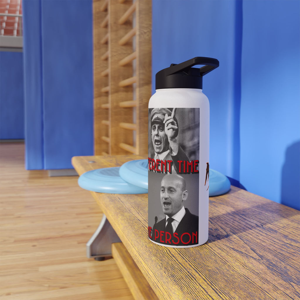 Different Time, Same Person Insulated 32 oz. Water Bottle