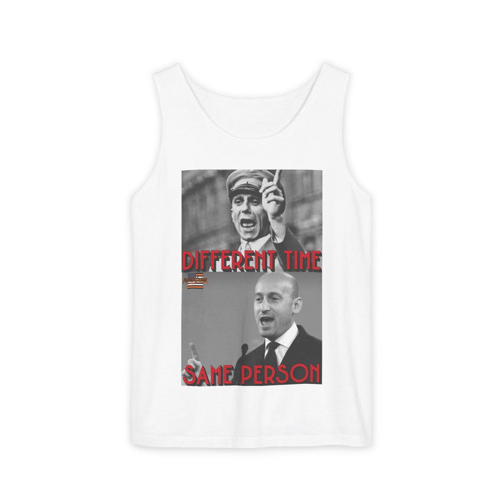 Different Time, Same Person Unisex Cotton Tank Top