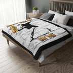 Don’t Bread On Me 60" X 80" Velveteen Microfiber Blanket