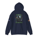 Real Police Don't Wear Masks Unisex Heavy Blend Gildan Hoodie Sweatshirt, Casual Wear, Gift for Activists, Comfortable Protest Wear