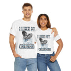 I Like My ICE Crushed Unisex Heavy Cotton Gildan Tee, Casual Wear, Gift for Activists, Comfortable Protest Wear