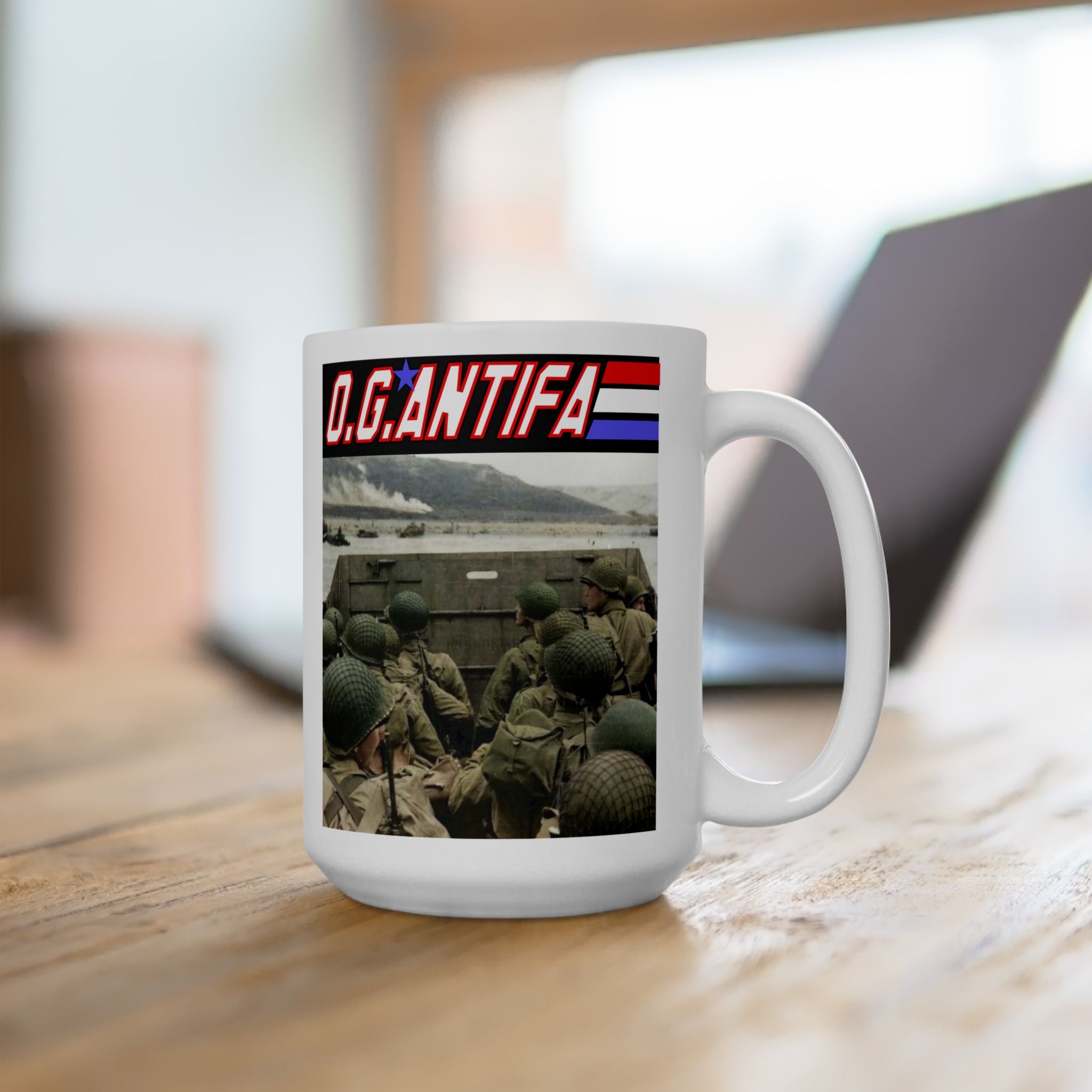 Original Antifa 15 oz. Ceramic Coffee Mug