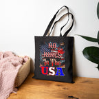 No Kings in the USA Cotton Canvas Tote Bag