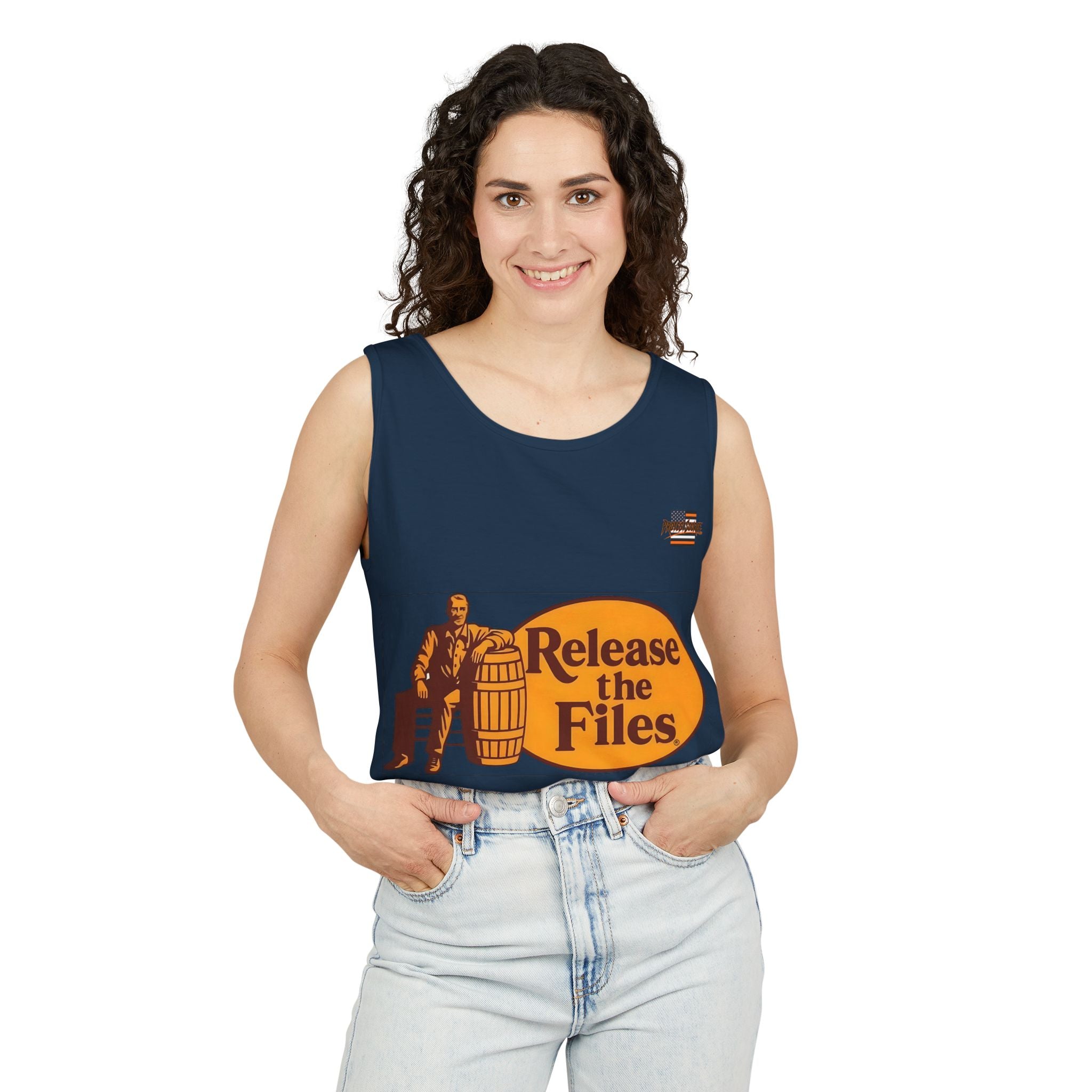 Release the Files Unisex Cotton Tank Top