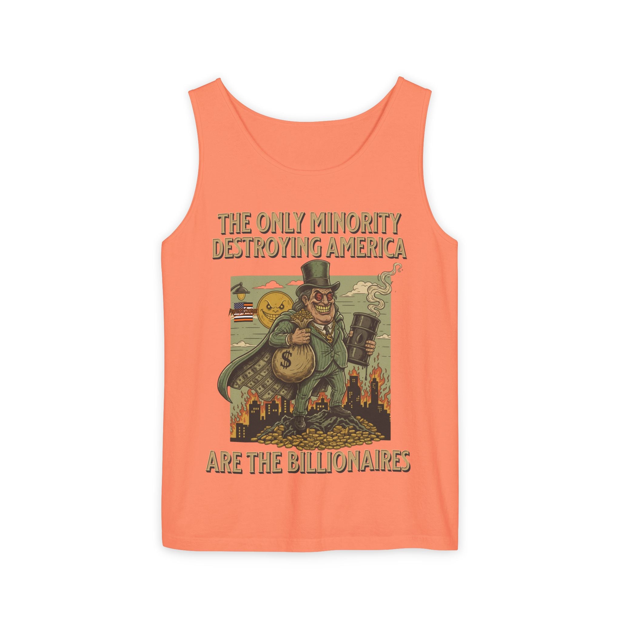 The Only Minority Destroying America Unisex Cotton Tank Top
