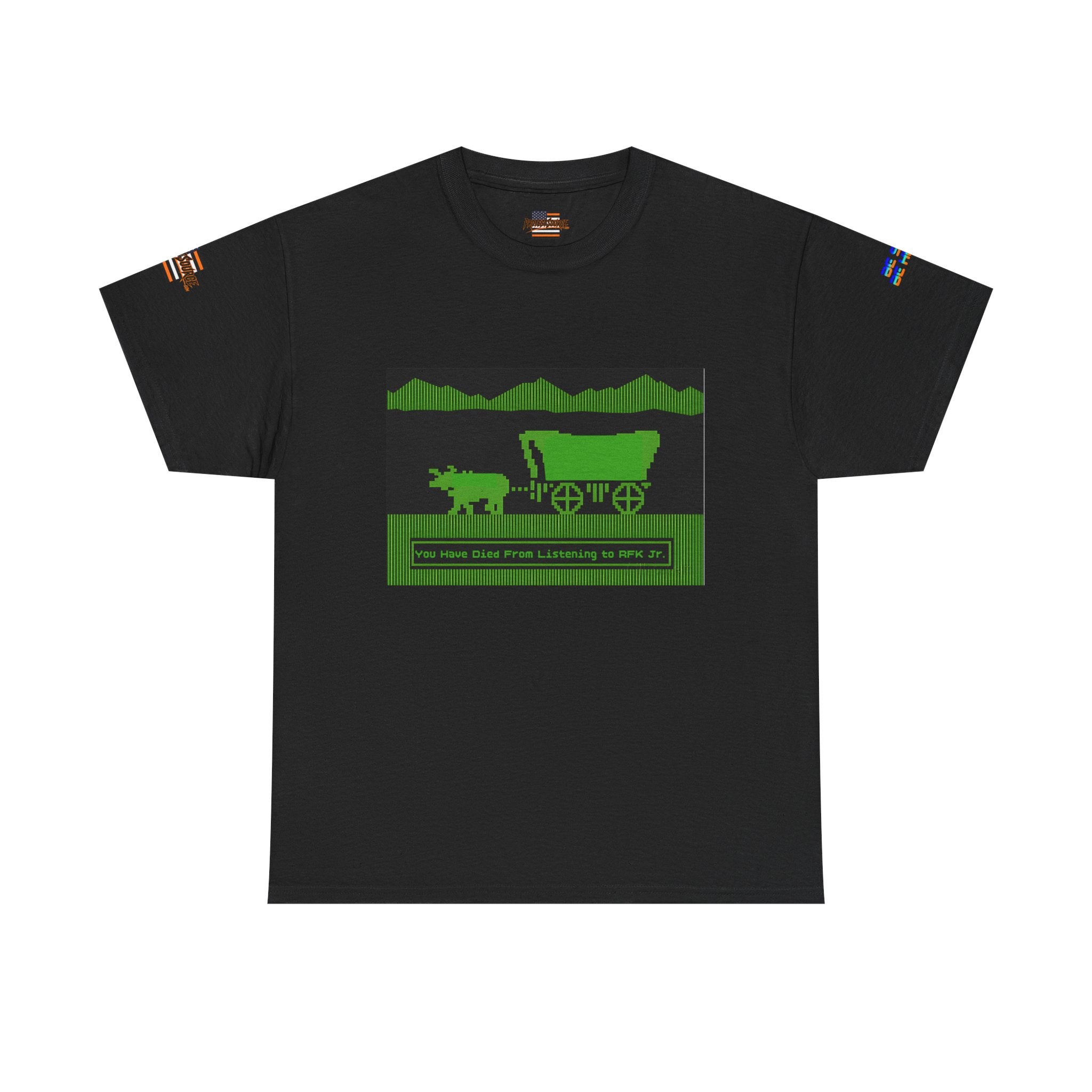 RFK Jr. Kills Unisex Heavy Cotton Gildan Tee, Casual Wear, Gift for Activists, Comfortable Protest Wear