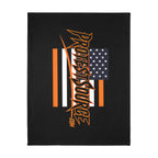 Defending Democracy 60" x 80" Velveteen Microfiber Blanket